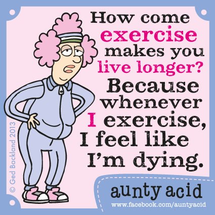 Aunty Acid Solution to The GYM - Cairo Gossip