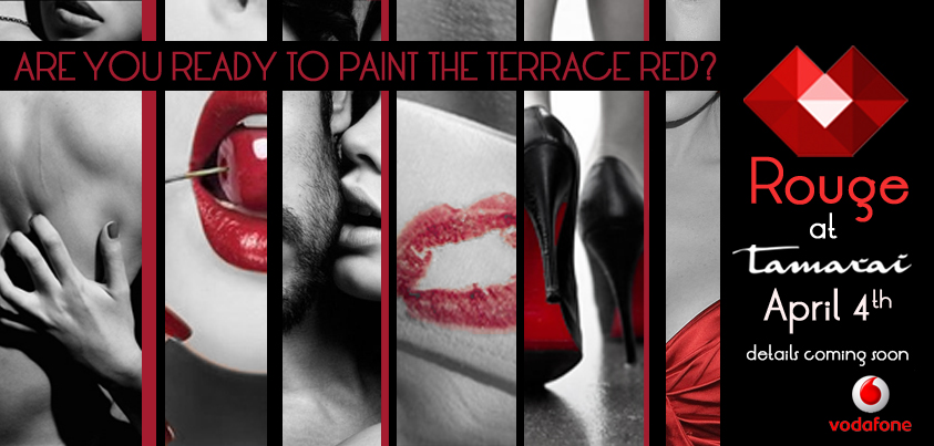 Tamarai's RED Terrace. - Cairo Gossip