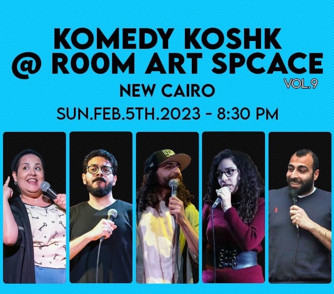 Komedy Koshk at Room Art Space - Cairo Gossip