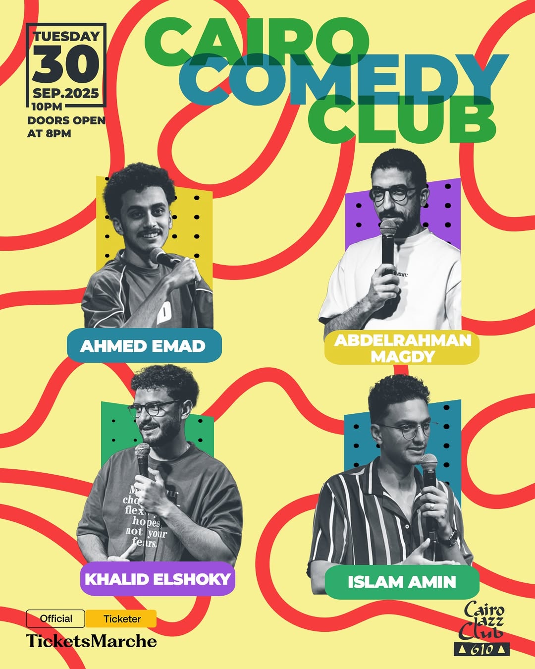 Cairo Comedy Club at CJC 610 - Cairo Gossip
